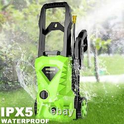 135BAR 2000PSI Electric Pressure Washer 2000W Power Jet Patio Car Cleaning 104