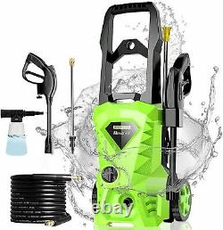135Bar Electric Pressure Washer 2600PSI 1650W High Power Water Jet Cleaner Patio