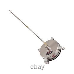 13 Heavy Duty Pressure Washer Cleaner for Patio Sidewalk 4000PSI with 4 Wheel
