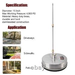 13 Inch Pressure Washer Cleaner 4000 PSI Stainless Steel Power