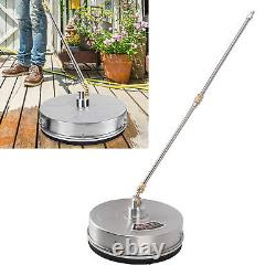 13 Inch Pressure Washer Surface Cleaner 4000 PSI Stainless Steel Power
