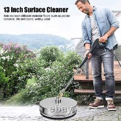 13 Inch Pressure Washer Surface Cleaner 4000 PSI Stainless Steel Power TP