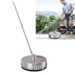 13 Inch Pressure Washer Surface Cleaner 4000 PSI Stainless Steel Power Washe