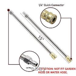 13 Inch Pressure Washer Surface Cleaner 4000 PSI Stainless Steel Power Washer UK