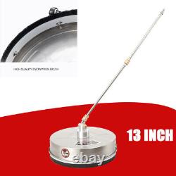 13 Pressure Washer Surface Cleaner 4000PSI Power Washer with 2 Connecting Rod