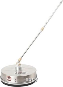 13in Flat Surface Cleaner for Pressure Washer, Power Washer Attachment 4000 PSI