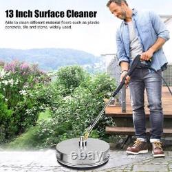 13in Pressure Washer Surface Cleaner 4000PSI Stainless Steel Power Washer