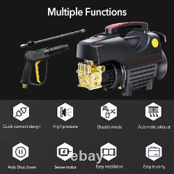 140BAR Electric Pressure Washer High Power Jet Water Wash Patio Car Washer 2000W