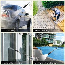 140BAR Electric Pressure Washer High Power Jet Water Wash Patio Car Washer 2000W