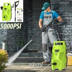 142Bar Pressure Washer Power High Performance Jet Washer Patio Cleaner 5000W New