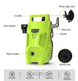 142Bar Pressure Washer Power High Performance Jet Washer Patio Cleaner 5000W New