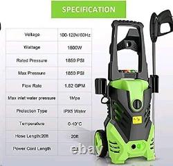 150Bar/3000PSI Electric Pressure Washer High Power Jet Water Patio Car Wash Tool