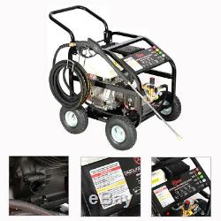 15HP MAX 4800PSI Petrol Power High Pressure Contractor Jet Pressure Washer