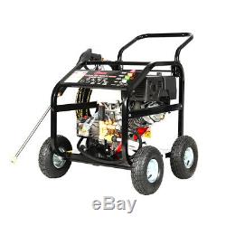 15HP MAX 4800PSI Petrol Power High Pressure Contractor Jet Pressure Washer