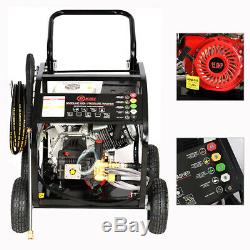 15HP MAX 4800PSI Petrol Power High Pressure Contractor Jet Pressure Washer