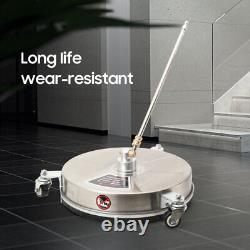 15 High Pressure Washer Flat Surface Cleaner 4000 PSI Power Washer for Driveway