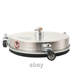 15 High Pressure Washer Flat Surface Cleaner 4000 PSI Power Washer for Driveway