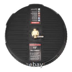 15 Inch Pressure Washer Cleaner Quick Coverage 3600 PSI Power Washer