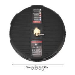 15 Inch Pressure Washer Cleaner Quick Coverage 3600 PSI Power Washer