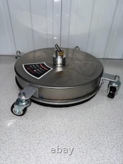 15' Pressure Washer Surface Cleaner 1/4' Quick Disconnect 4000psi Rotary Patio