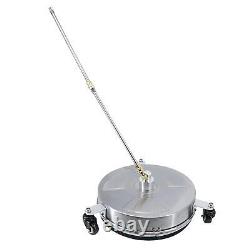 15'' Pressure Washer Surface Cleaner 4000PSI Floor Power Washer for Driveway
