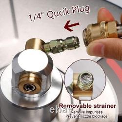 15in Pressure Washer Cleaner 4000 PSI Power Washer Attachment With NEW
