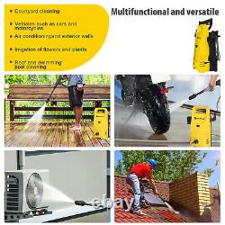 1600PSI Electric Pressure Washer High Power Jet Car Wash Garden Patio Cleaner