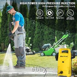 1600PSI Electric Pressure Washer High Power Jet Car Wash Garden Patio Cleaner