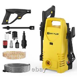 1600PSI Electric Pressure Washer High Power Jet Car Wash Garden Patio Cleaner