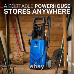 165Bar Electric High Powered Pressure Washer 2393Psi Jet Wash 2200W Power