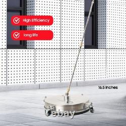 16.5High Pressure Washer Flat Surface Cleaner 4000PSI Power Washer for Driveway