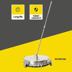 16.5 High Pressure Washer Flat Surface Cleaner 4000PSI Power Washer Cleaning