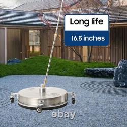 16.5 High Pressure Washer Flat Surface Cleaner 4000PSI Power Washer Cleaning