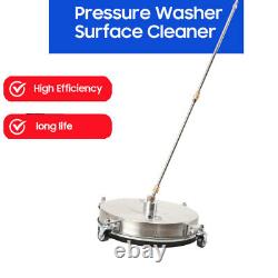 16.5 High Pressure Washer Flat Surface Cleaner 4000PSI Power Washer Cleaning
