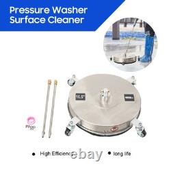 16.5 High Pressure Washer Flat Surface Cleaner 4000 PSI Power Washer for Clean