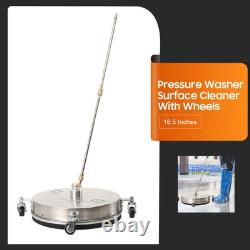 16.5 High Pressure Washer Flat Surface Cleaner Driveway Power Washer 4000PSI
