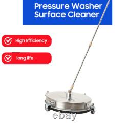 16.5 High Pressure Washer Flat Surface Cleaner Driveway Power Washer 4000PSI