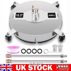 16.5 Power Pressure Washer Nozzle Patio Surface Cleaner Attachment 4000 PSI UK