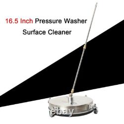 16.5 Power Pressure Washer Surface Cleaner 4000PSI Power Washer for Driveway