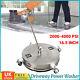 16.5 Pressure Power Washer Rotary Flat Surface Patio Cleaner Up To 4000psi 1/4