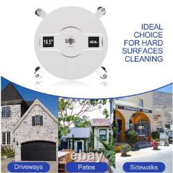 16.5 Pressure Power Washer Rotary Flat Surface Patio Cleaner UP TO 4000PSI 1/4