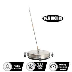 16.5 in. 4000 PSI Pressure Washer Surface Cleaner Stainless Steel Power Washer