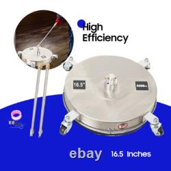 16.5in. 4000 PSI Pressure Washer Surface Cleaner Stainless Steel Power Washer