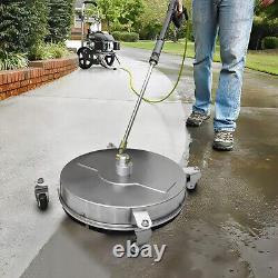 16.5in 4000 PSI Pressure Washer Surface Cleaner Stainless Steel Power Washer