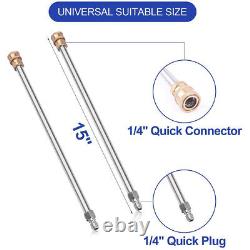 16.5in 4000 PSI Pressure Washer Surface Cleaner Stainless Steel Power Washer