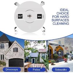 16.5inch 4000PSI High Pressure Washer Flat Surface Cleaner Driveway Power Washer