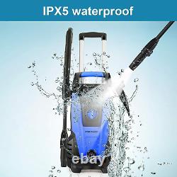 1800W Electric High Pressure Washer 2180PSI Power 120Bar Jet Cleaner HOMDOX UK