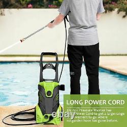 1800W Electric Pressure Washer 3000PSI/150BAR Water High Power Jet Wash Patio UK
