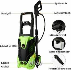 1800With3000PSI Electric Pressure Washer With Spray Gun High Power Jet Wash Car UK