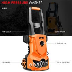 1813PSI 1.45 GPM Portable High-Pressure Washer Power Cleaner Car Washing Machine